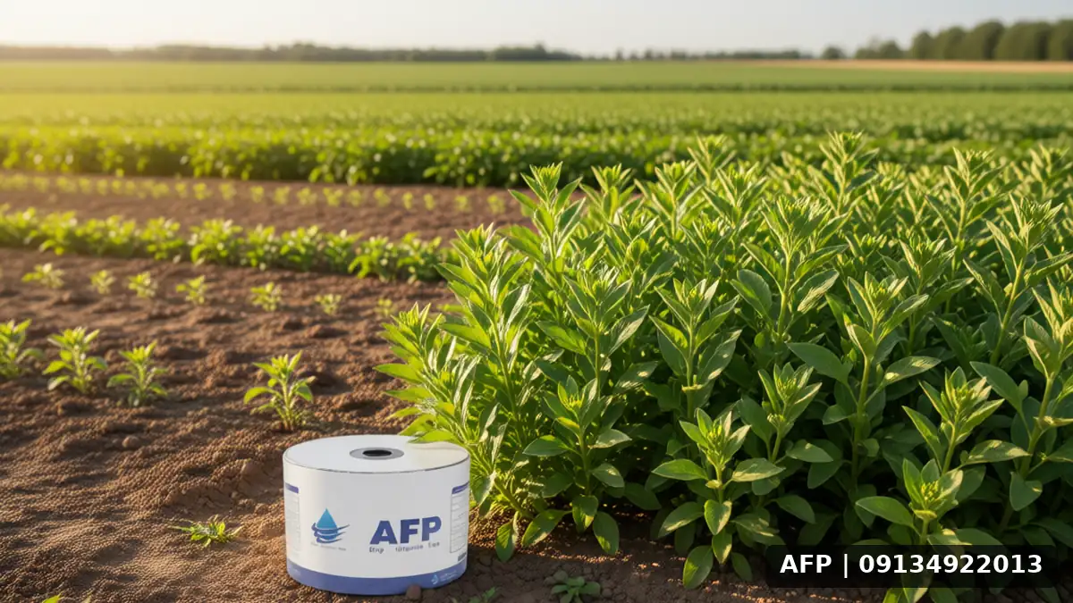 Drip Irrigation with Emitters in Alfalfa Cropping: Prerequisites 1 آبیاری قطرهای با قطرهچکان در کشت مرزه: پیشنیازها – تصویر 1