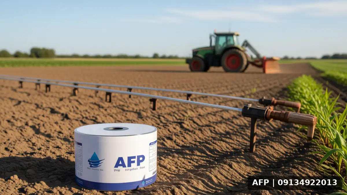 مزایای رسیاب قطره‌ای با نوار تیپ در کشت پنبه - التفاصيل الفنية
