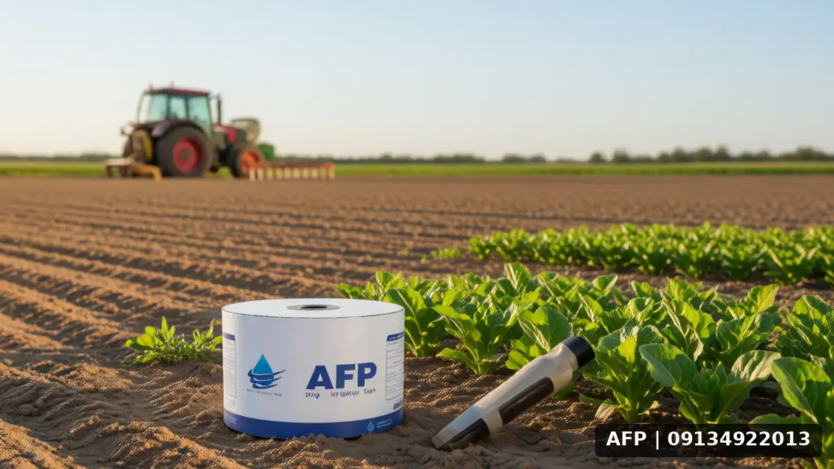 Tipe Belt Drip Irrigation for Full-Cover Calian Cultivation: Benefits and Practical Tips 4 آبیاری قطرهای با نوار تیپ در کشت کاملینا: مزایا - تصویر 3
