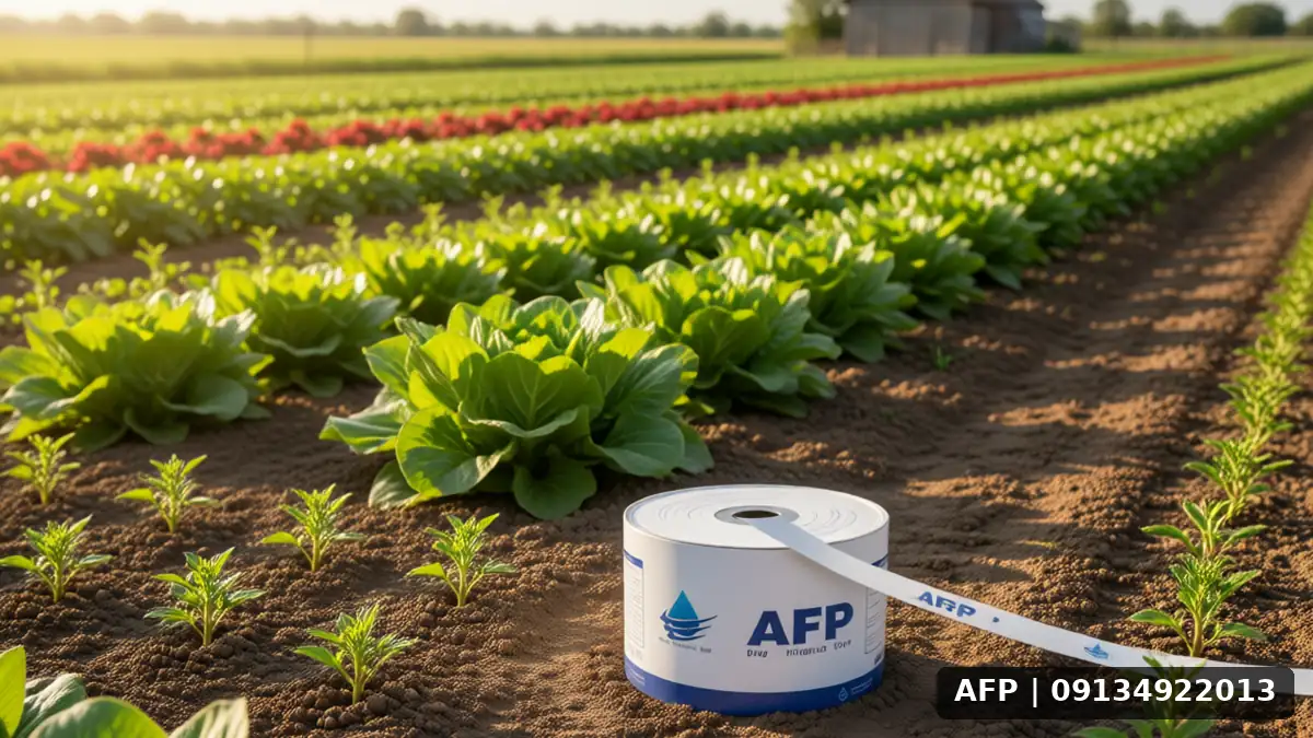 Tipe Belt Drip Irrigation for Full-Cover Calian Cultivation: Benefits and Practical Tips 3 آبیاری قطرهای با نوار تیپ در کشت کاملینا: مزایا - تصویر 2