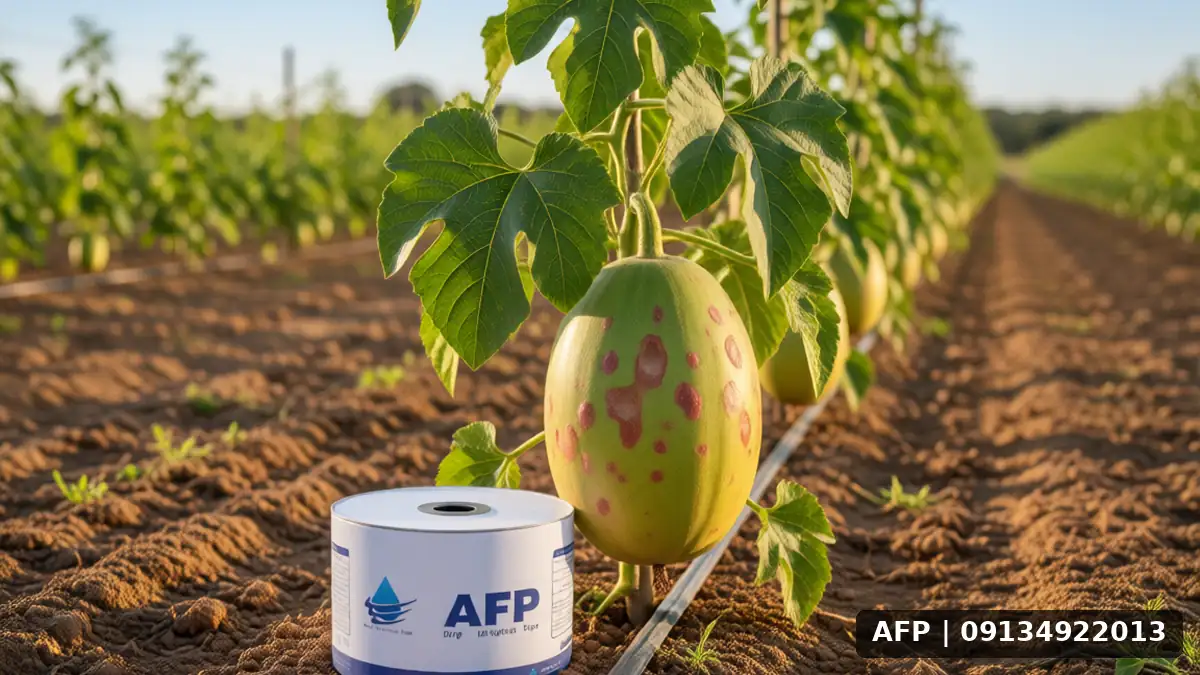 Comprehensive Pest and Disease Management for Cantaloupe in Drip and Tape Irrigation Systems 4 آفات و بیماریهای طالبی با آبیاری قطرهای - تصویر 3