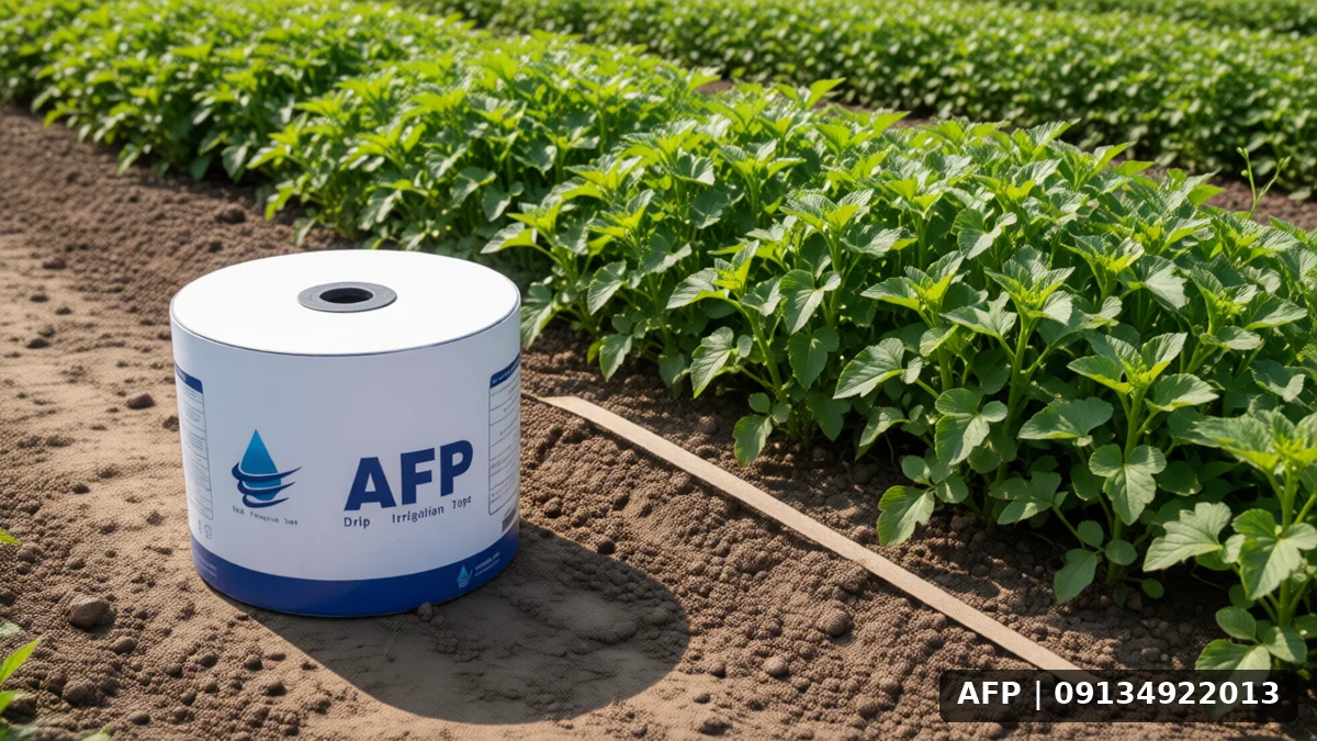 آخرین آبیاری یونجه پیش از برداشت؛ معیارهای قطع و کاهش آب 2 یونجه و نوار تیپ AFP در محیط کشاورزی